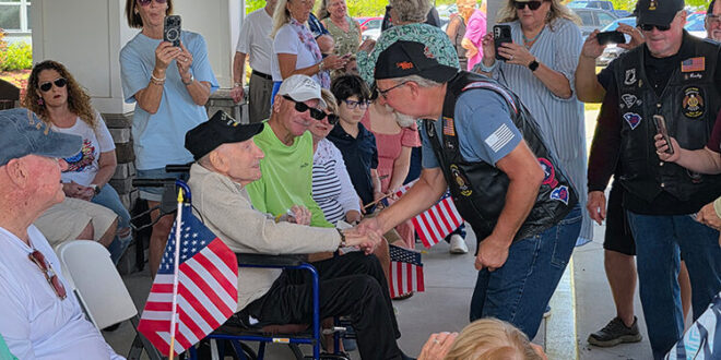 Local veteran  celebrates his 109th birthday