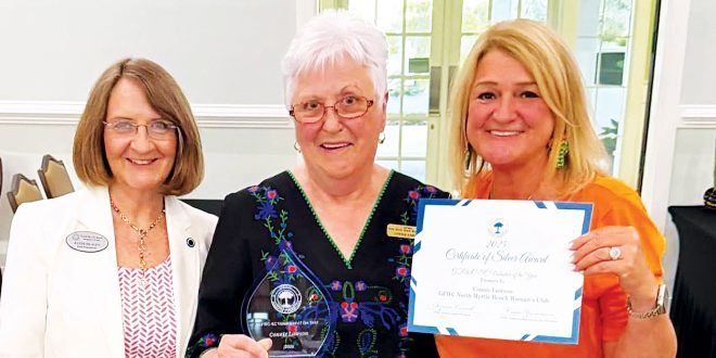 Lawson named Volunteer of the Year at convention